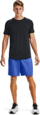 Under Armour Herren MK-1 Training Gym Fitness Shorts Kurze Hose Sporthose Blau 
